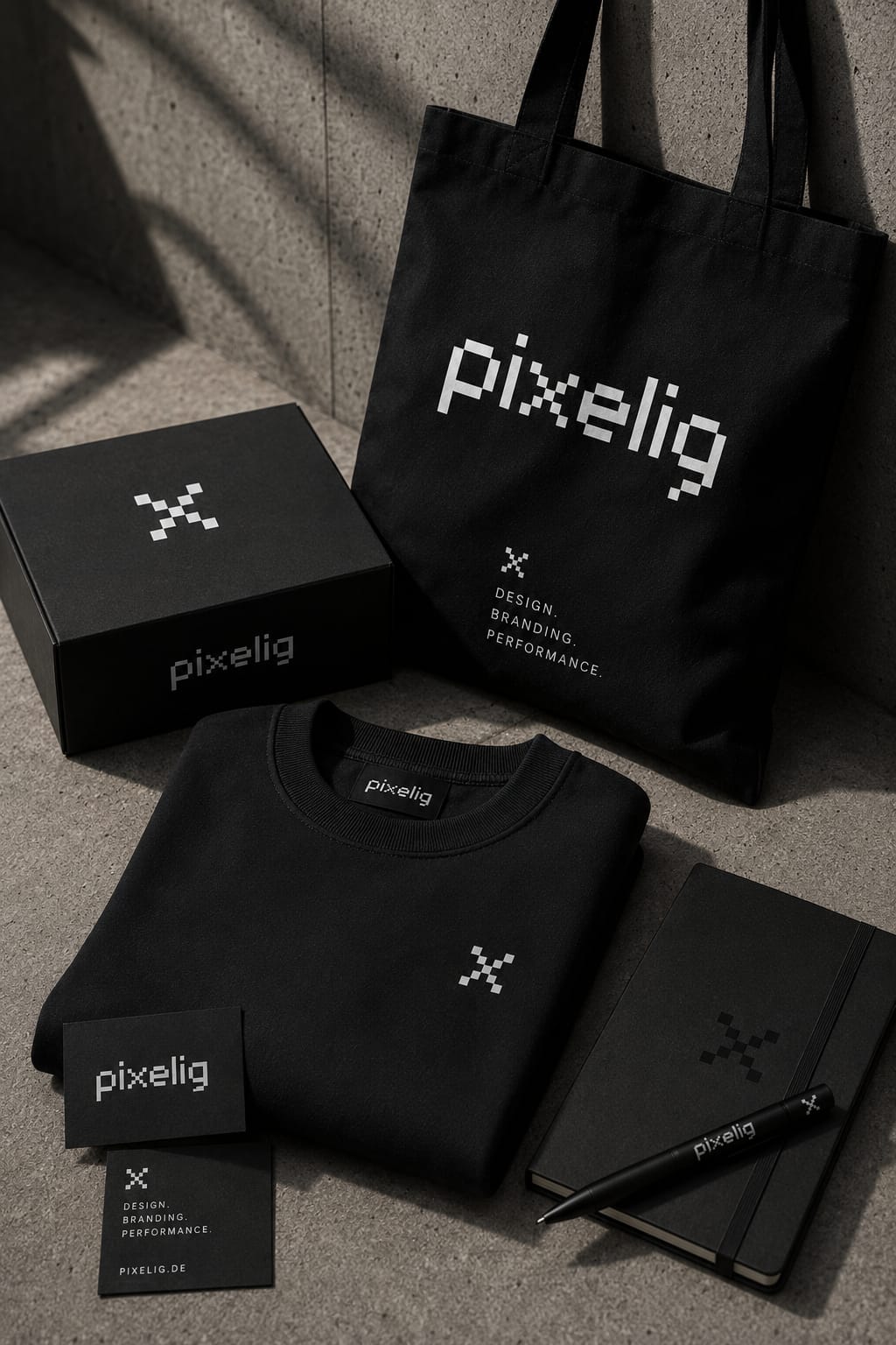 Hangtag und Verpackung